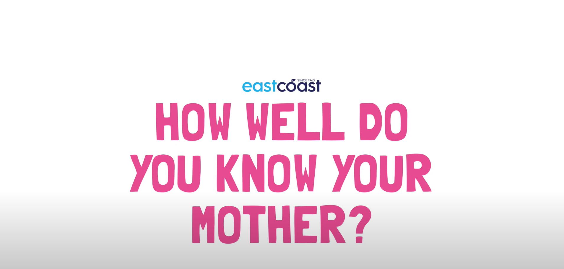 Happy mother's day from eastcoast