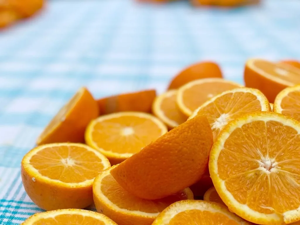 fresh oranges