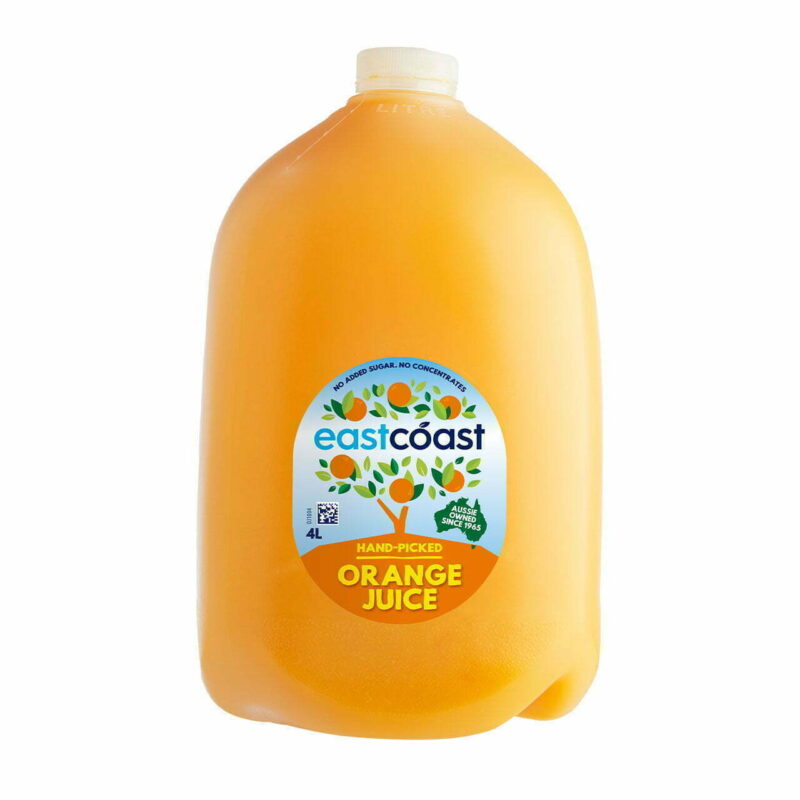 100% Australian Unpreserved Orange Juice